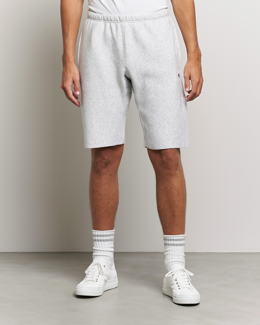 Herr | Shorts | Champion | Reverse Weave Soft Fleece Sweatshorts Grey Melange