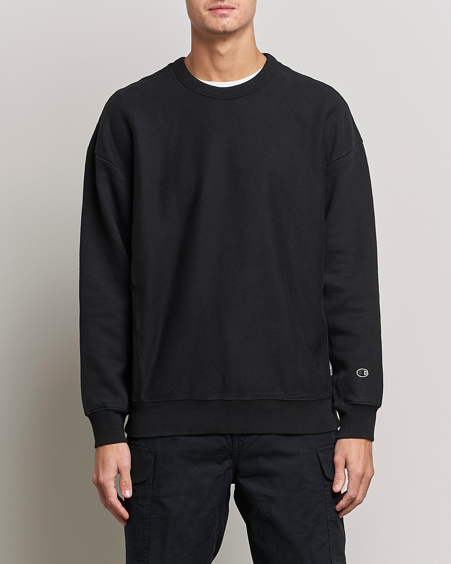 Herr | Sweatshirts | Champion | Heritage Garment Dyed Sweatshirt Black