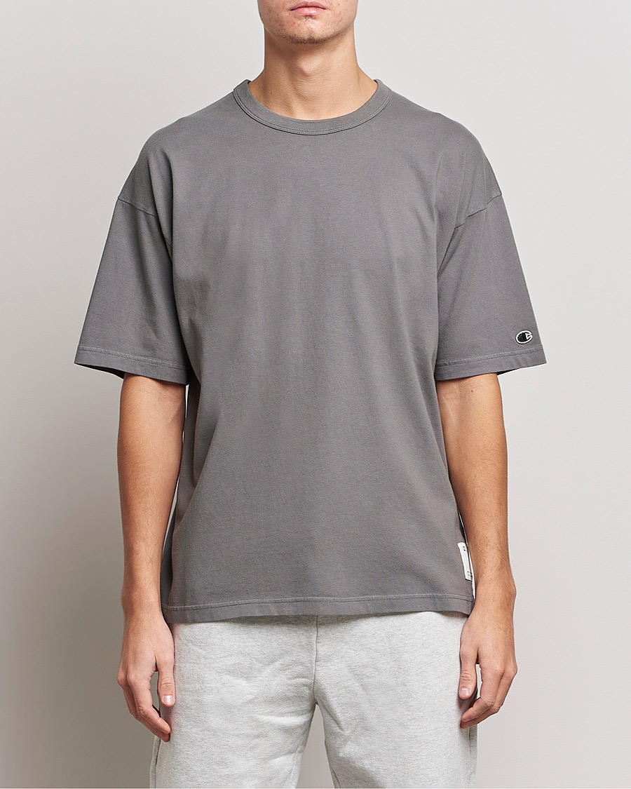 Herr | T-Shirts | Champion | Heritage Garment Dyed T-Shirt Dark Grey
