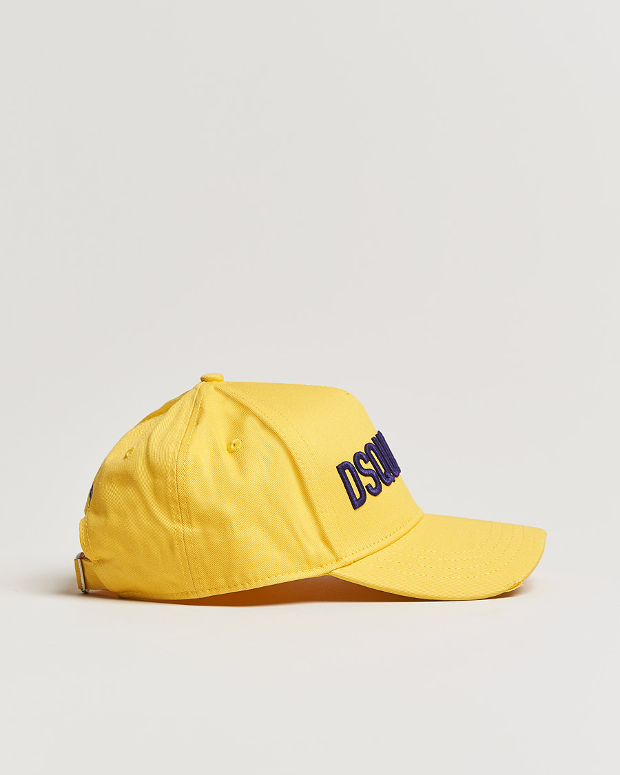 Herr | Dsquared2 Logo Baseball Cap Yellow | Dsquared2 | Logo Baseball Cap Yellow