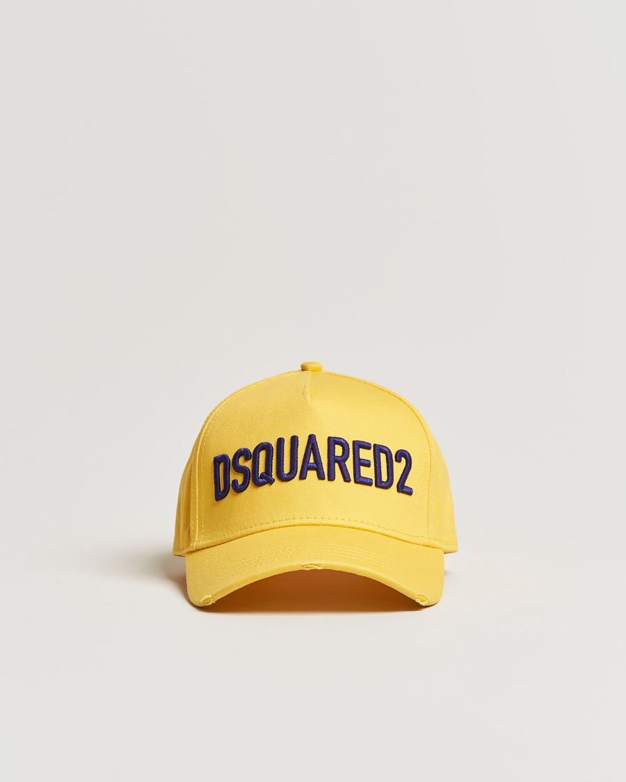Herr | Dsquared2 Logo Baseball Cap Yellow | Dsquared2 | Logo Baseball Cap Yellow