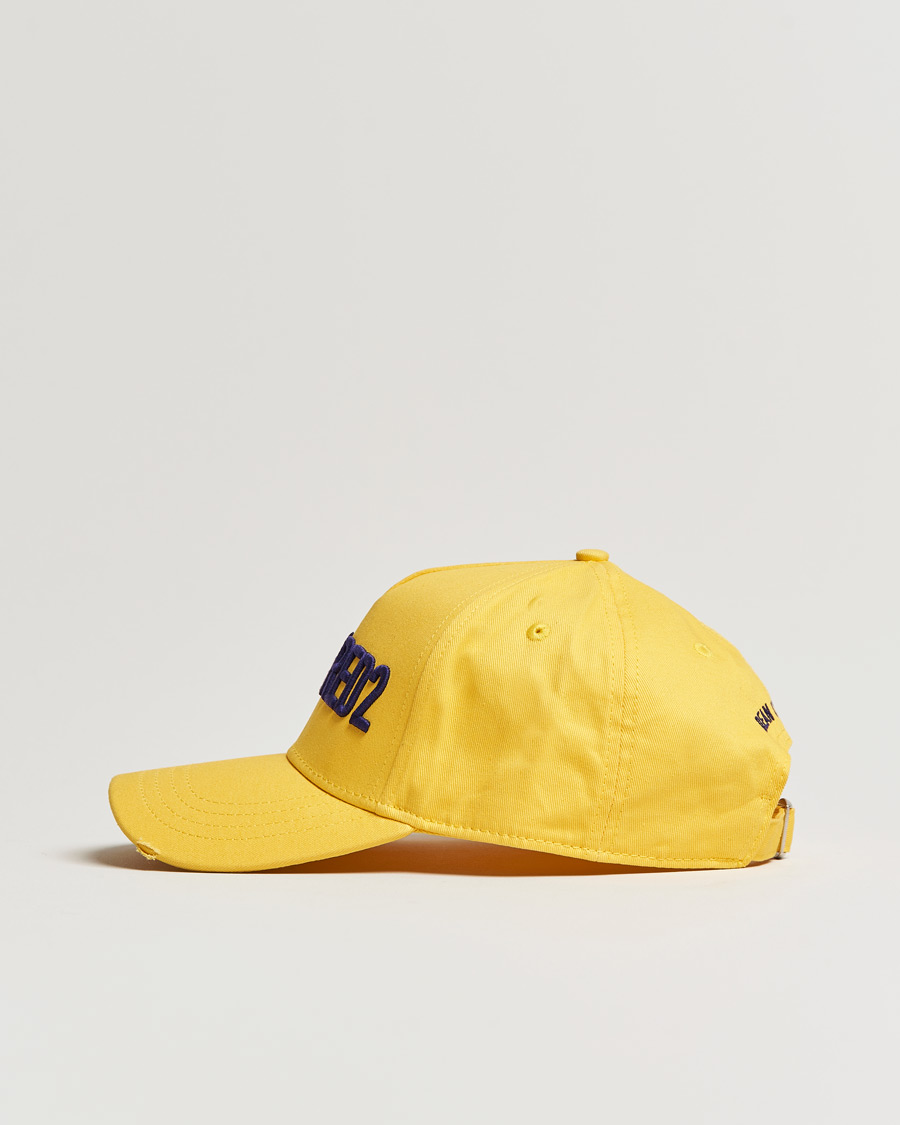 Herr | Dsquared2 Logo Baseball Cap Yellow | Dsquared2 | Logo Baseball Cap Yellow