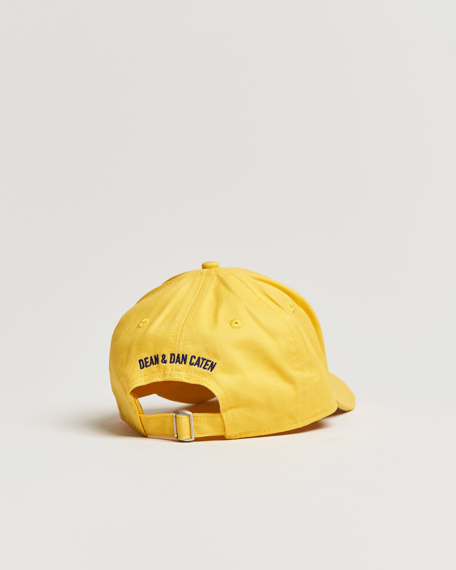 Herr | Dsquared2 Logo Baseball Cap Yellow | Dsquared2 | Logo Baseball Cap Yellow