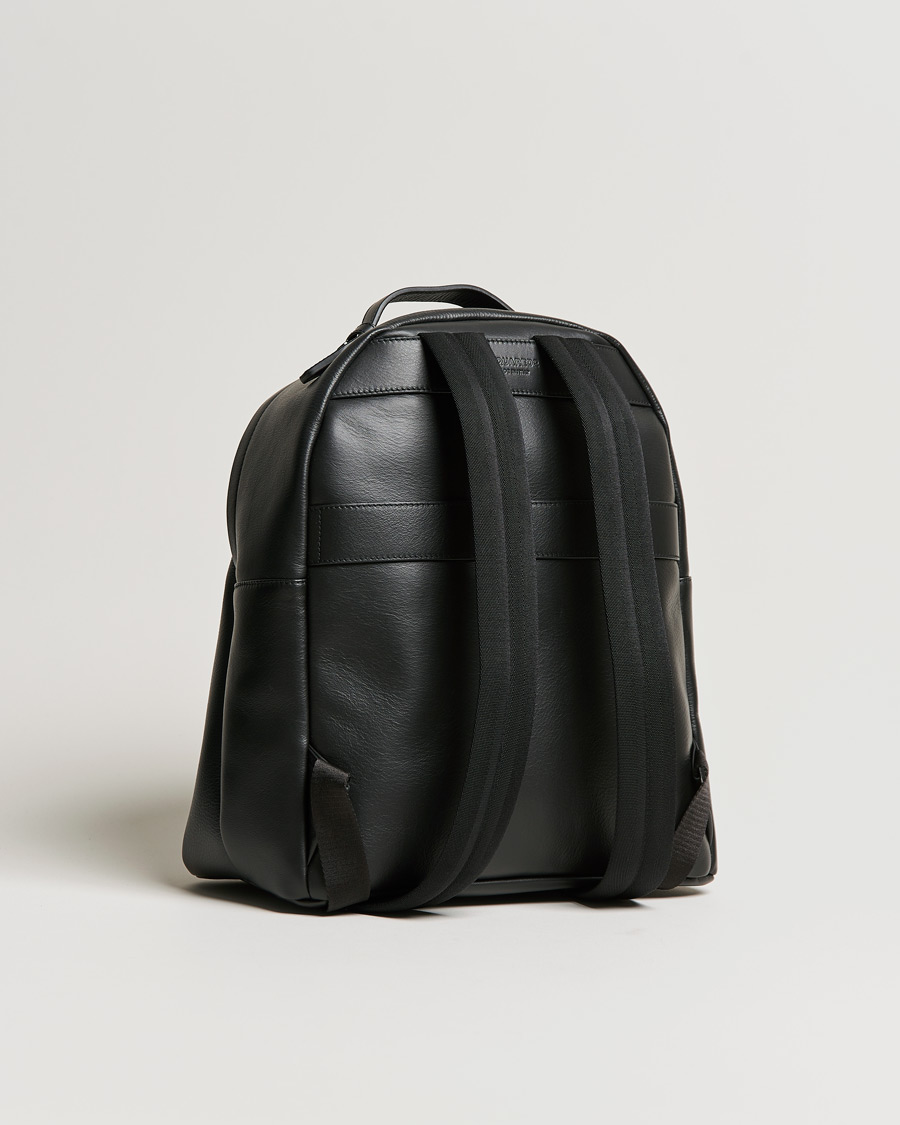 Herr | Dsquared2 | Dsquared2 | Leather Backpack Black