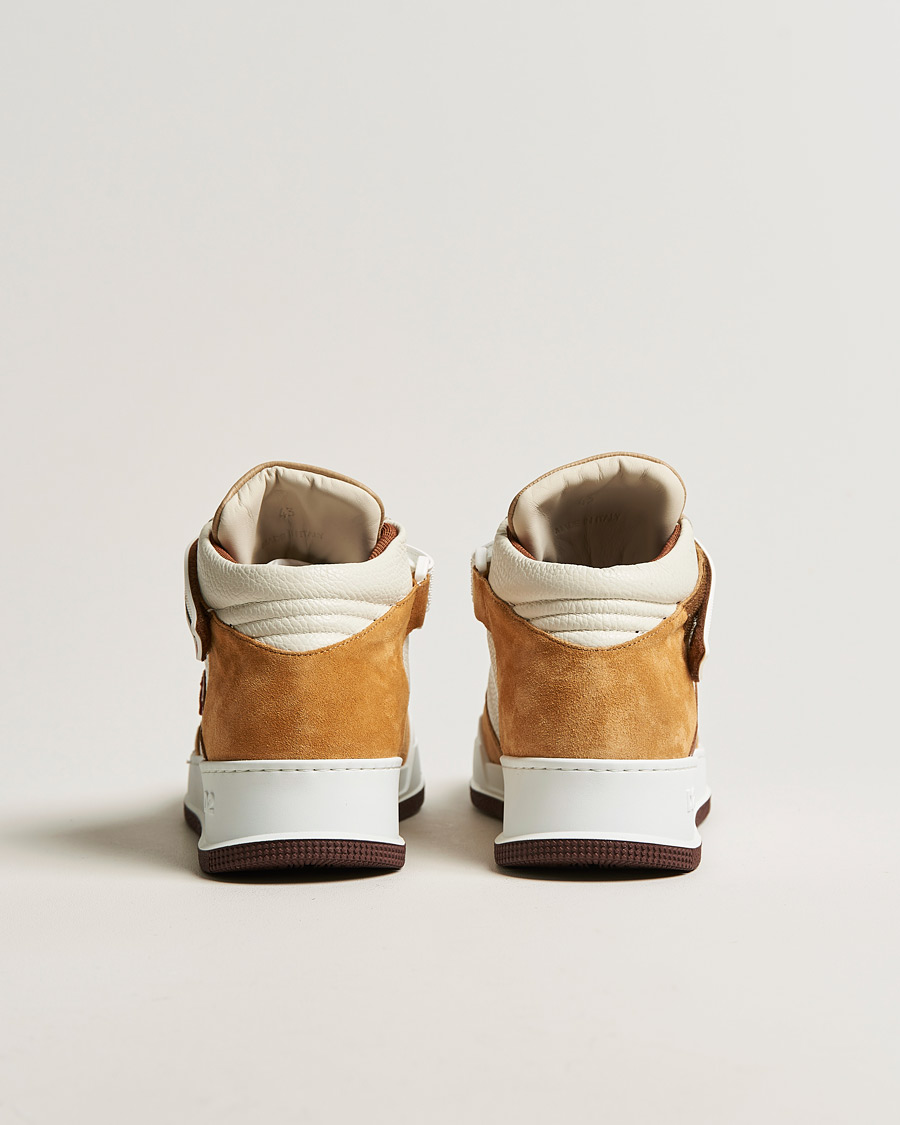 Herr | Dsquared2 Canadian High Tops White/Camel | Dsquared2 | Canadian High Tops White/Camel