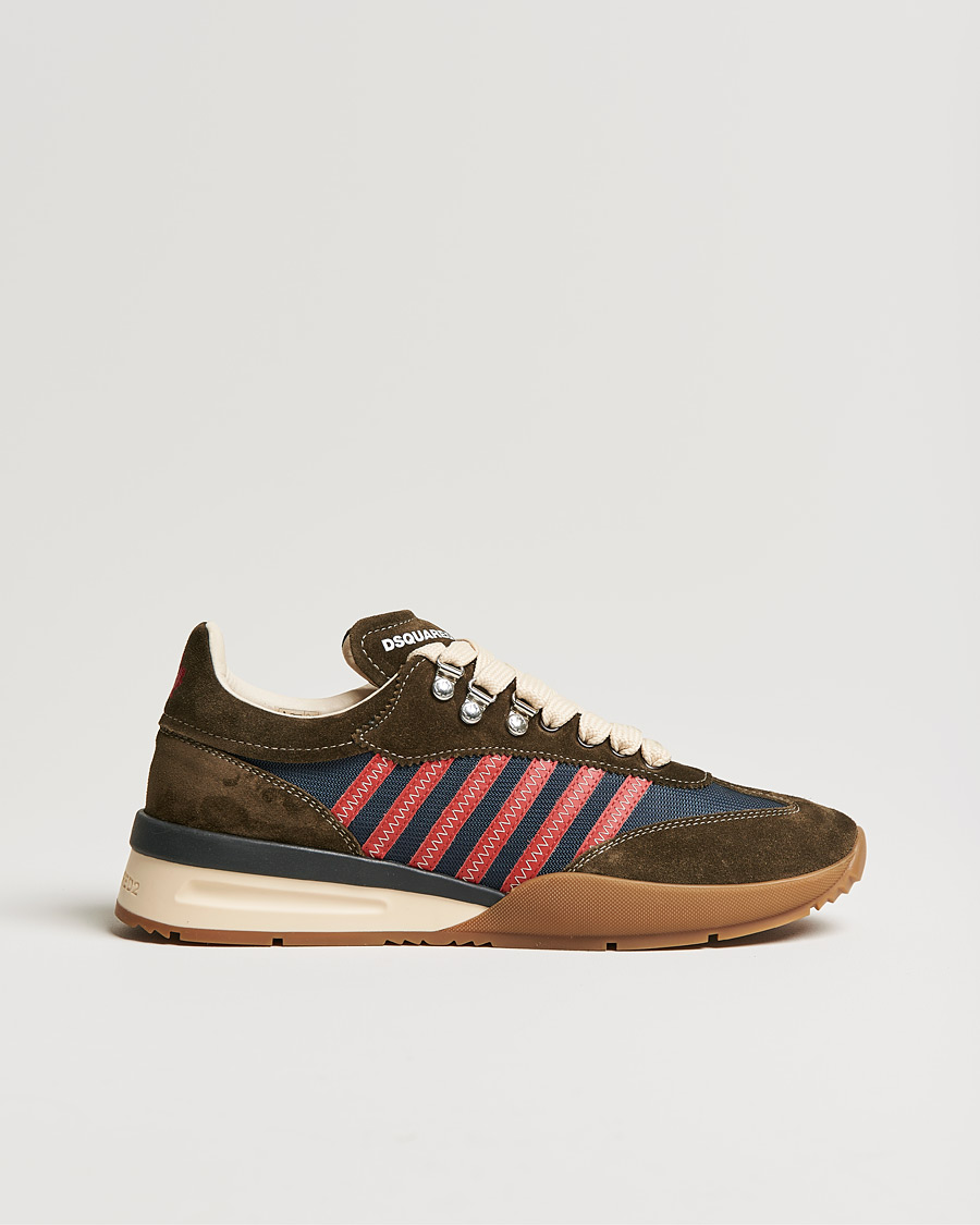 Herr | Dsquared2 Legend Sneakers Brown/Red | Dsquared2 | Legend Sneakers Brown/Red