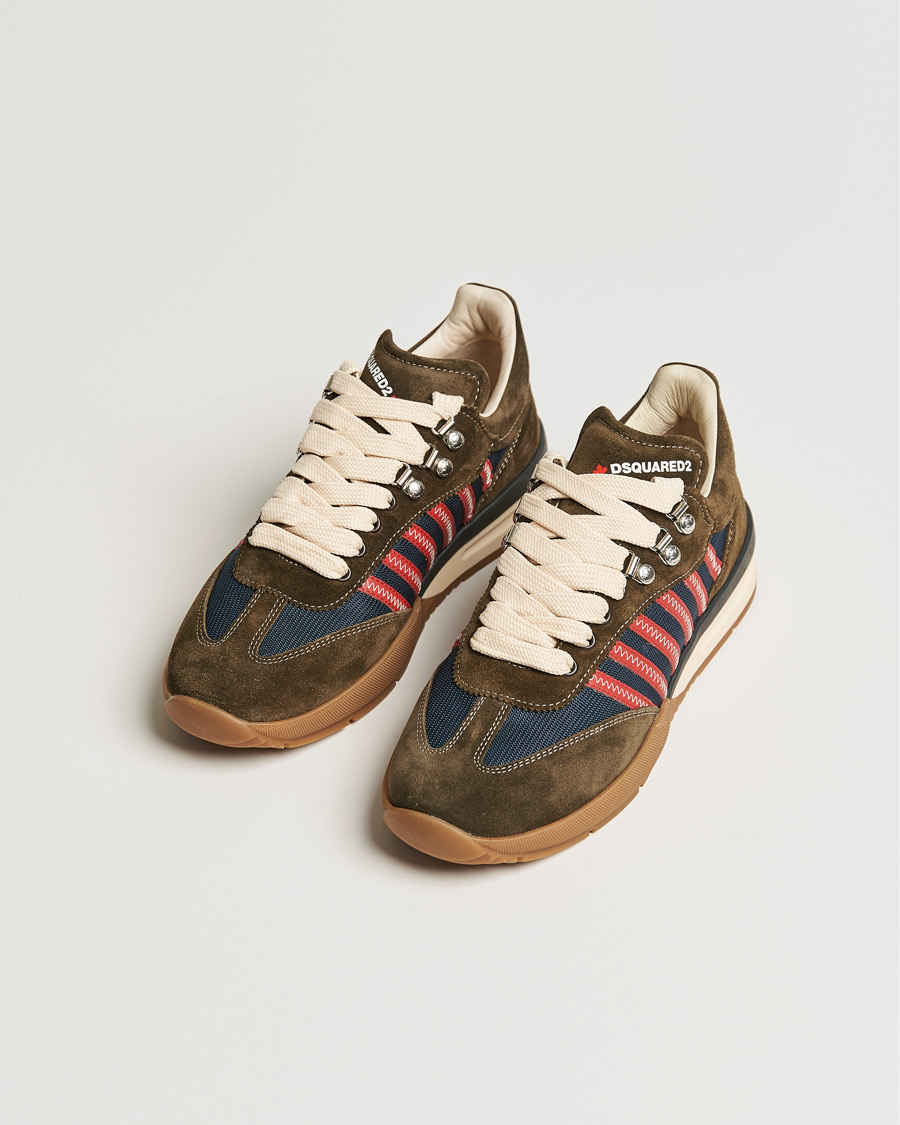 Herr | Dsquared2 Legend Sneakers Brown/Red | Dsquared2 | Legend Sneakers Brown/Red