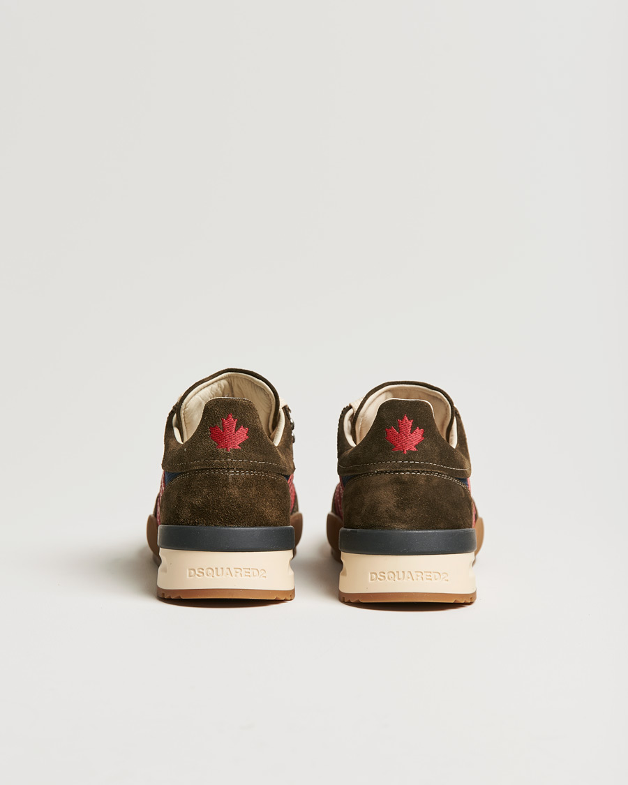 Herr | Dsquared2 Legend Sneakers Brown/Red | Dsquared2 | Legend Sneakers Brown/Red