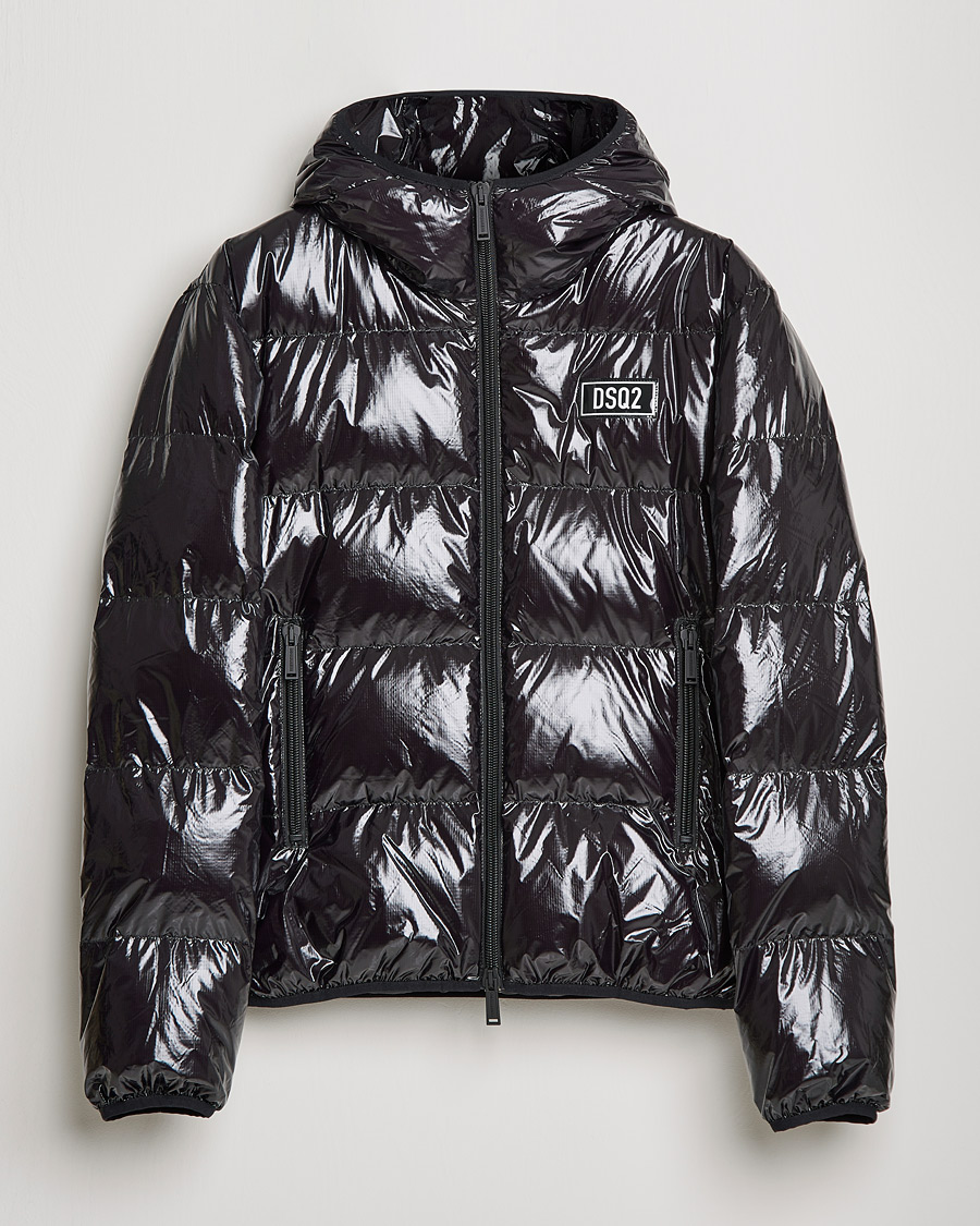 Herr | Jackor | Dsquared2 | Nylon Down Puffer Black