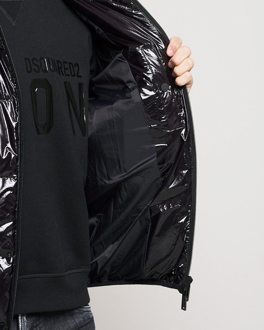 Herr | Jackor | Dsquared2 | Nylon Down Puffer Black