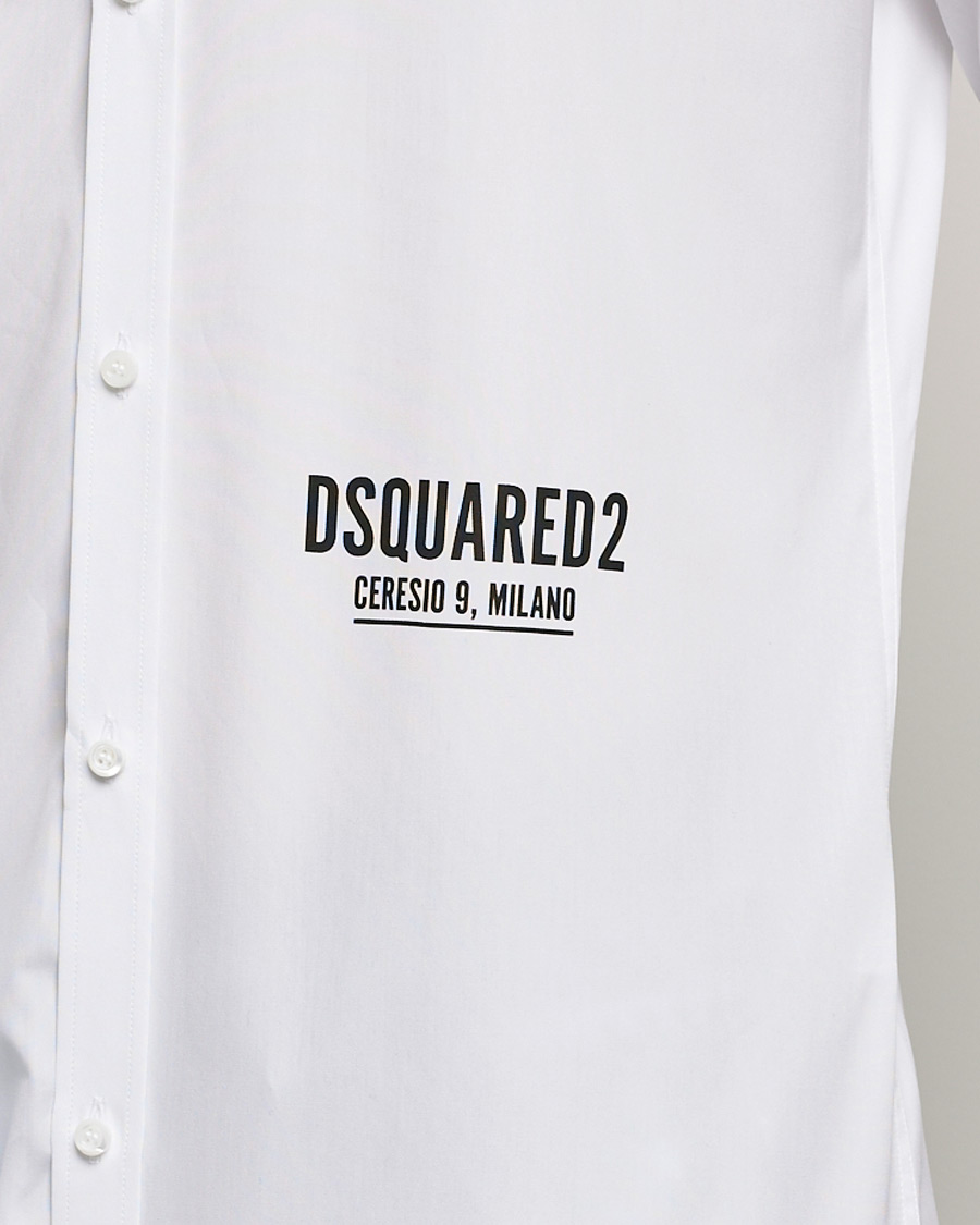 Herr | Skjortor | Dsquared2 | Poplin Dress Shirt White