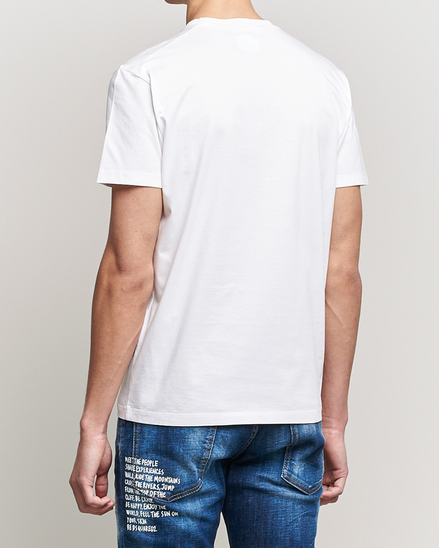 Herr | T-Shirts | Dsquared2 | Icon Ciro Tee White