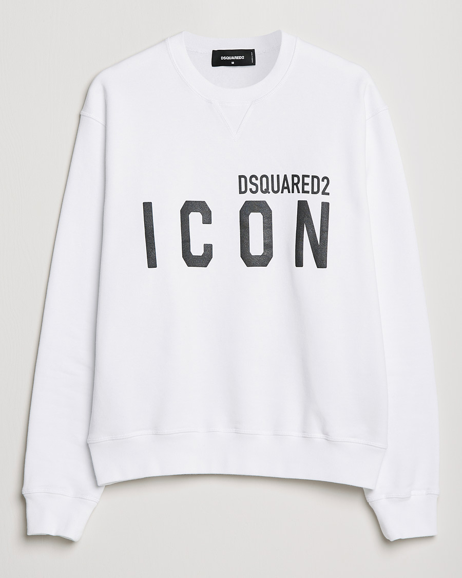 Herr | Dsquared2 | Dsquared2 | Icon Logo Sweatshirt  White