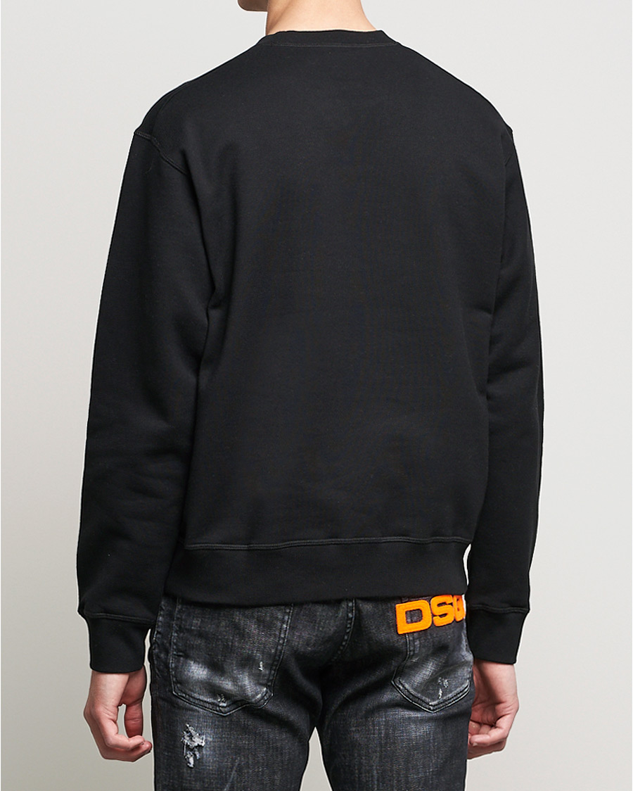 Herr | Tröjor | Dsquared2 | Icon Tonal Logo Sweatshirt Black