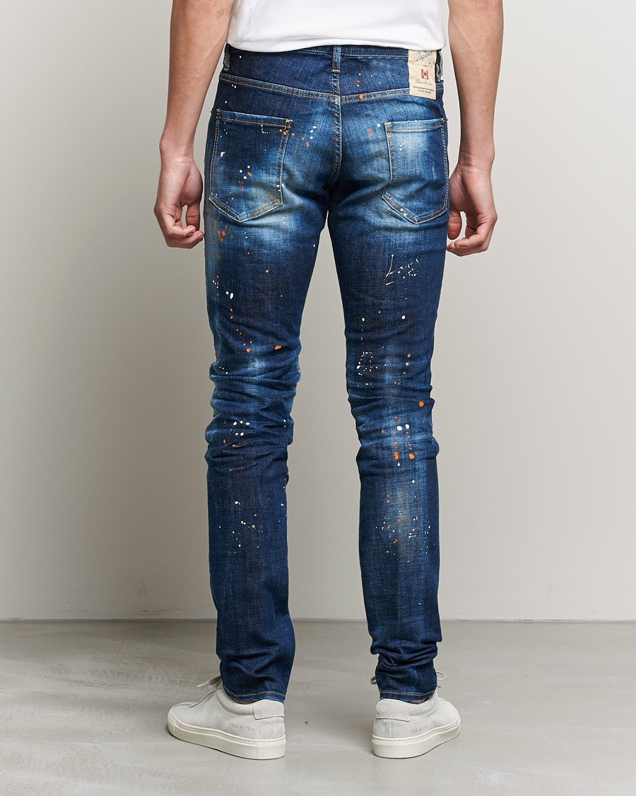 Herr | Jeans | Dsquared2 | Cool Guy Patch Jeans Blue Wash