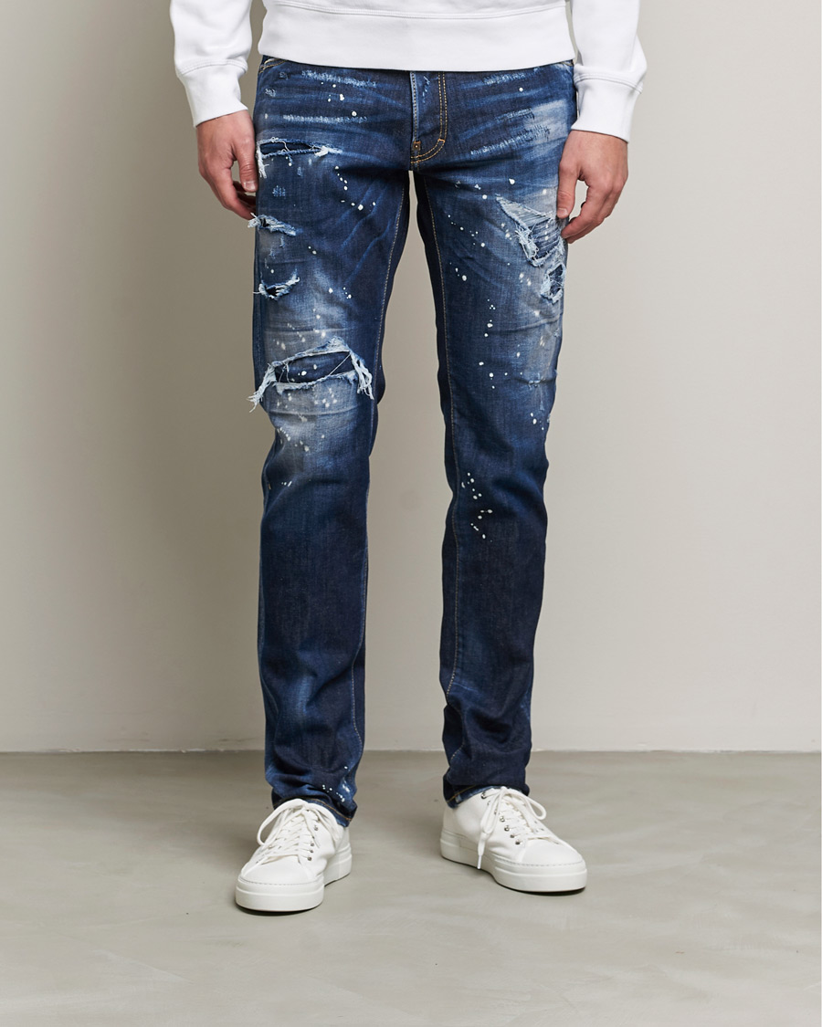 Herr | Jeans | Dsquared2 | Cool Guy Jeans Dark Blue Wash