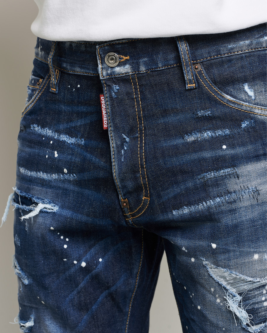 Herr | Jeans | Dsquared2 | Cool Guy Jeans Dark Blue Wash
