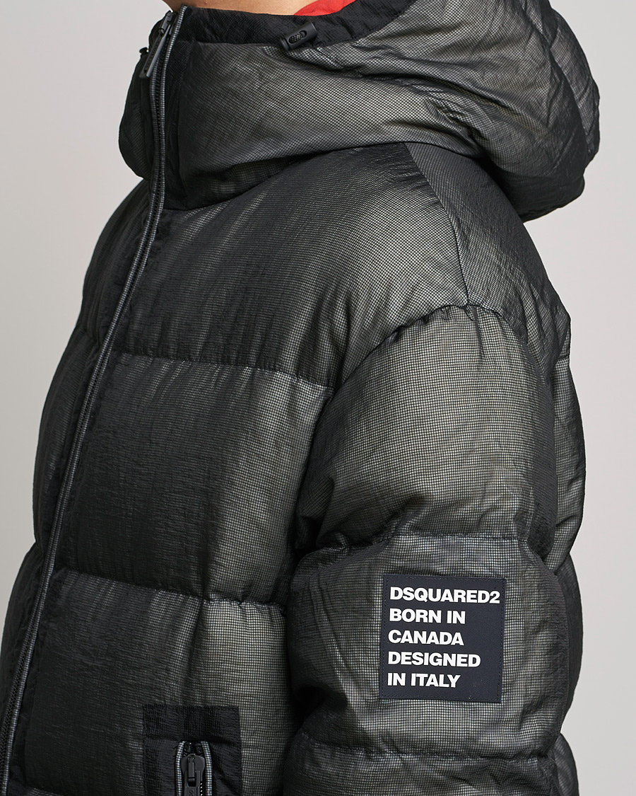 Herr | Jackor | Dsquared2 | Balaclava Puffer Jacket Black
