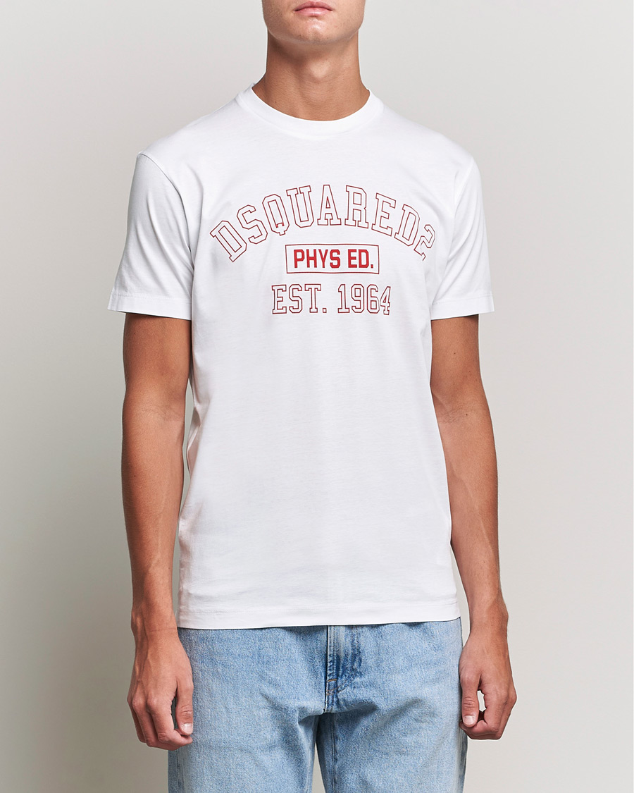 Herr |  | Dsquared2 | Phys Ed Cool Tee White