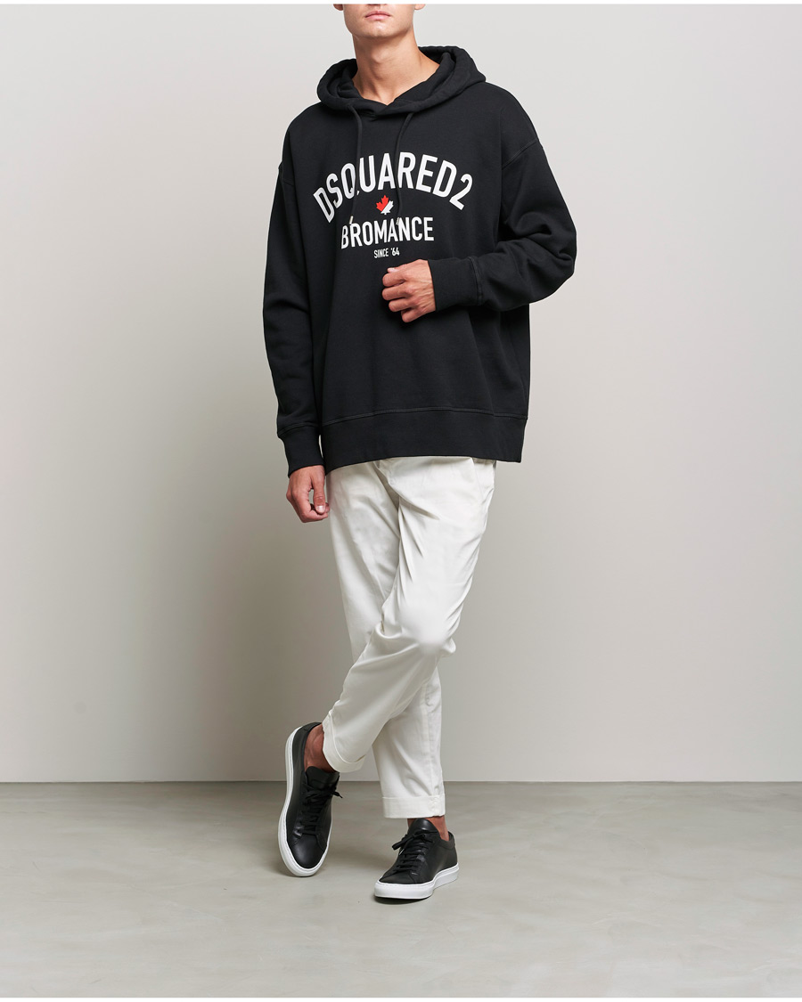 Herr | Tröjor | Dsquared2 | Bromance Hoodie Black