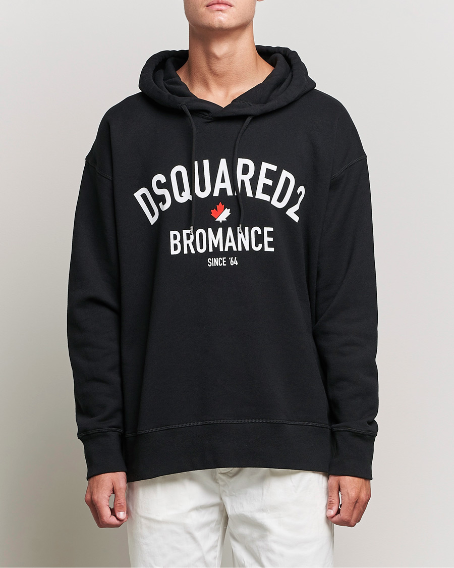 Herr | Tröjor | Dsquared2 | Bromance Hoodie Black