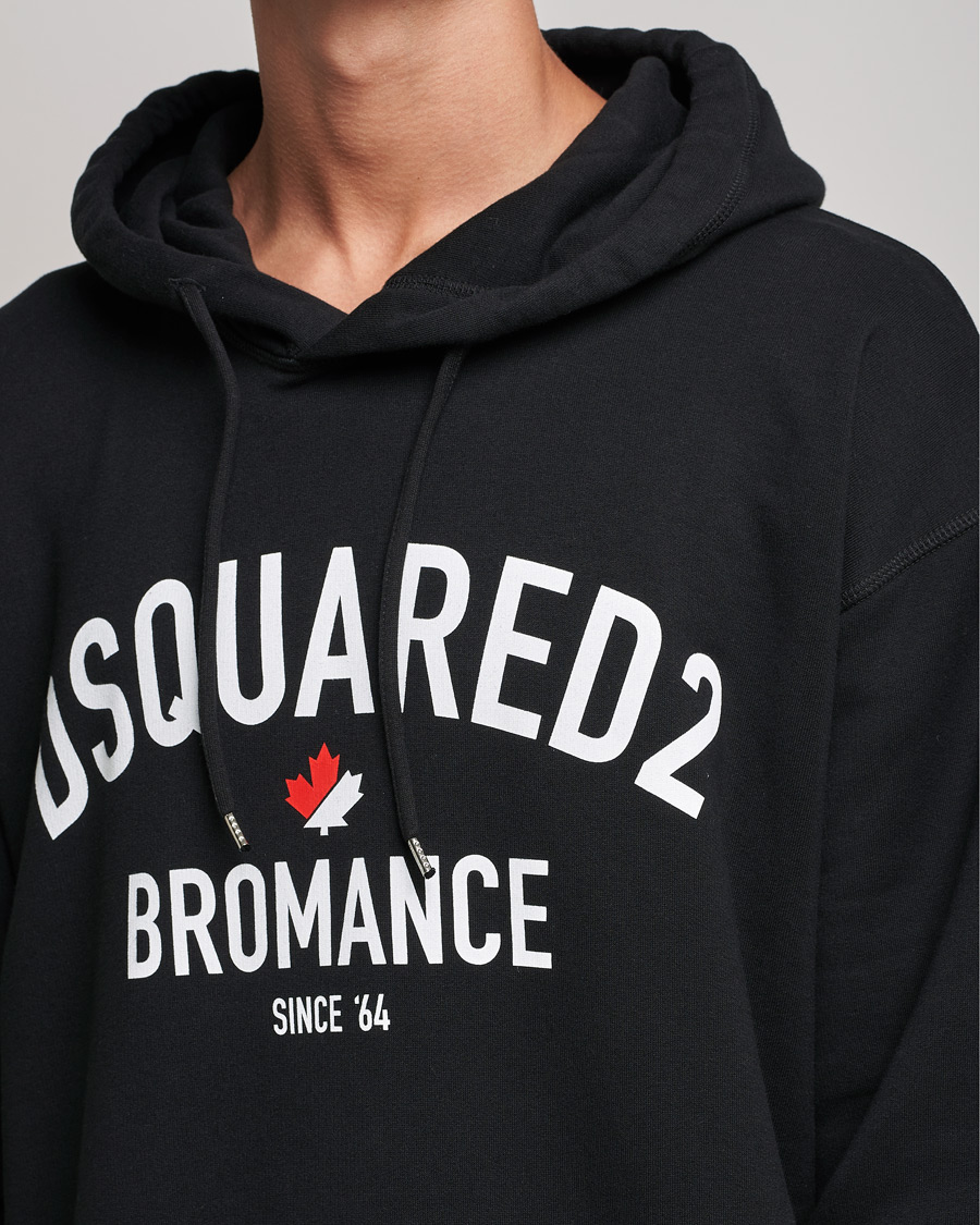 Herr | Tröjor | Dsquared2 | Bromance Hoodie Black