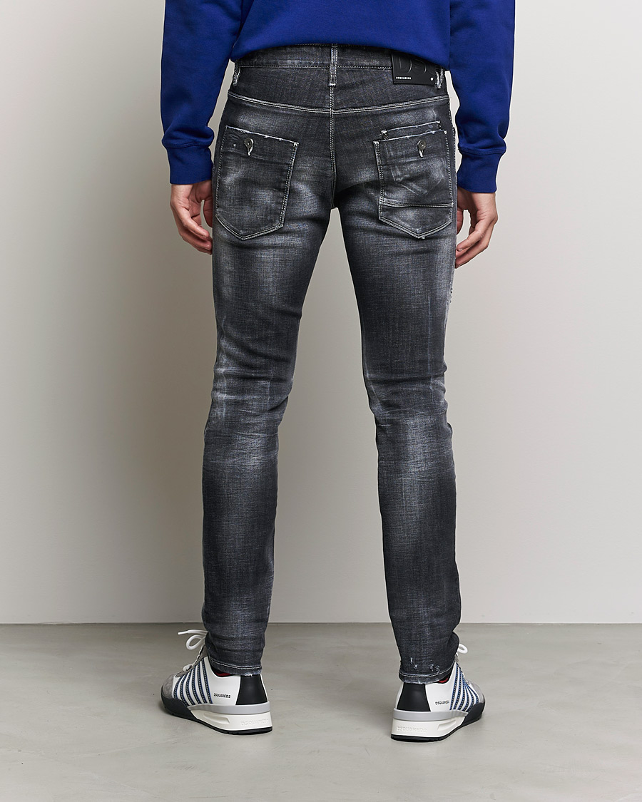 Herr | Jeans | Dsquared2 | Skater Jeans Black Wash