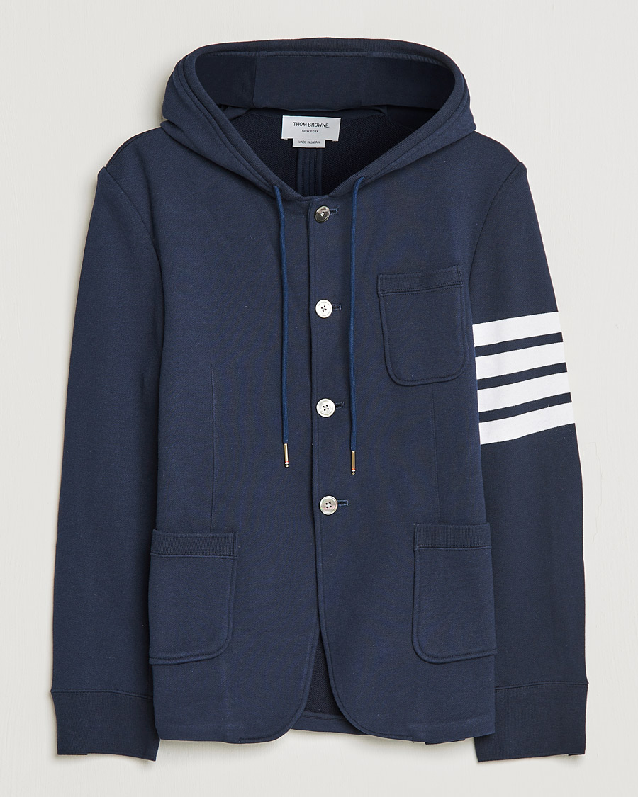 Herr | Kavajer | Thom Browne | Hooded Sport Coat Navy