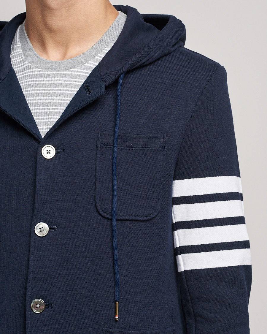 Herr | Kavajer | Thom Browne | Hooded Sport Coat Navy