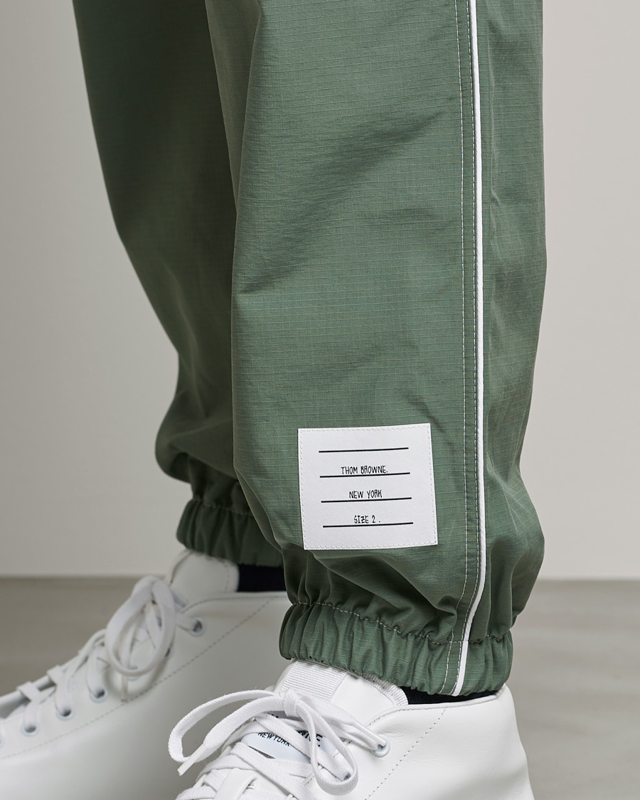 Herr | Byxor | Thom Browne | Ripstop Track Pants Dark Green
