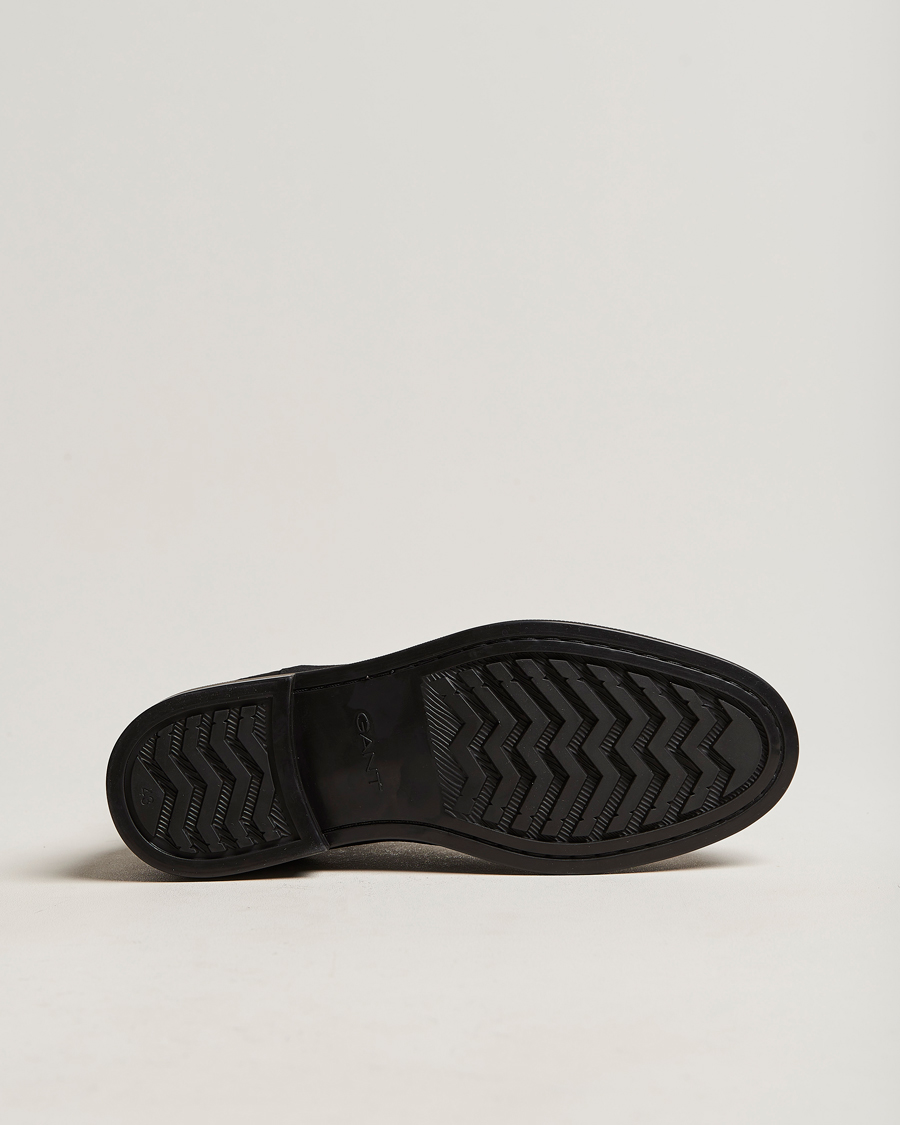 Herr | GANT Brookly Suede Chelsea Boot Black | GANT | Brookly Suede Chelsea Boot Black