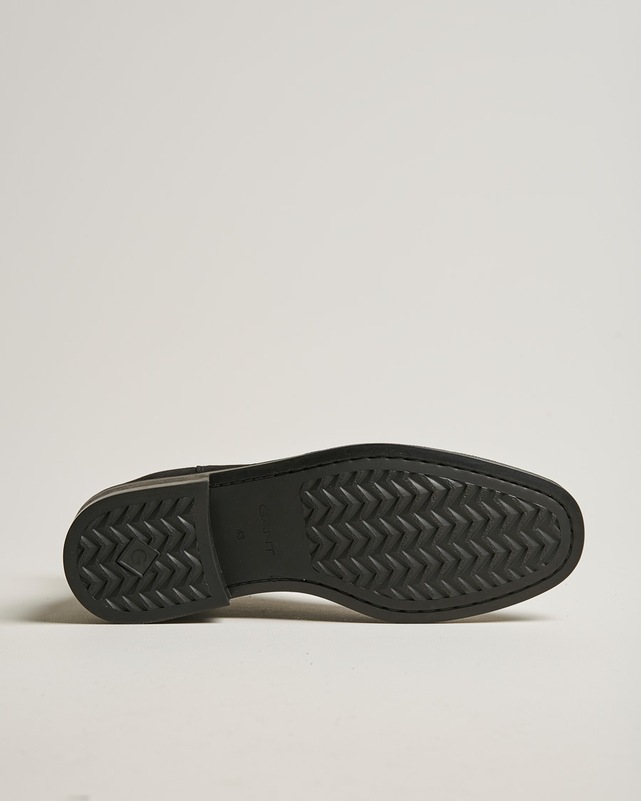 Herr | GANT Brockwill Suede Chelsea Boot Black | GANT | Brockwill Suede Chelsea Boot Black