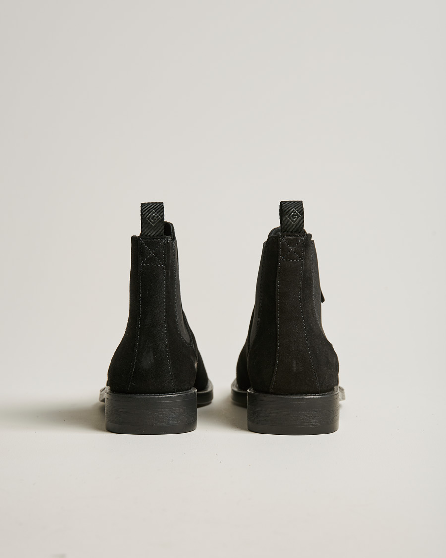 Herr | GANT Brockwill Suede Chelsea Boot Black | GANT | Brockwill Suede Chelsea Boot Black