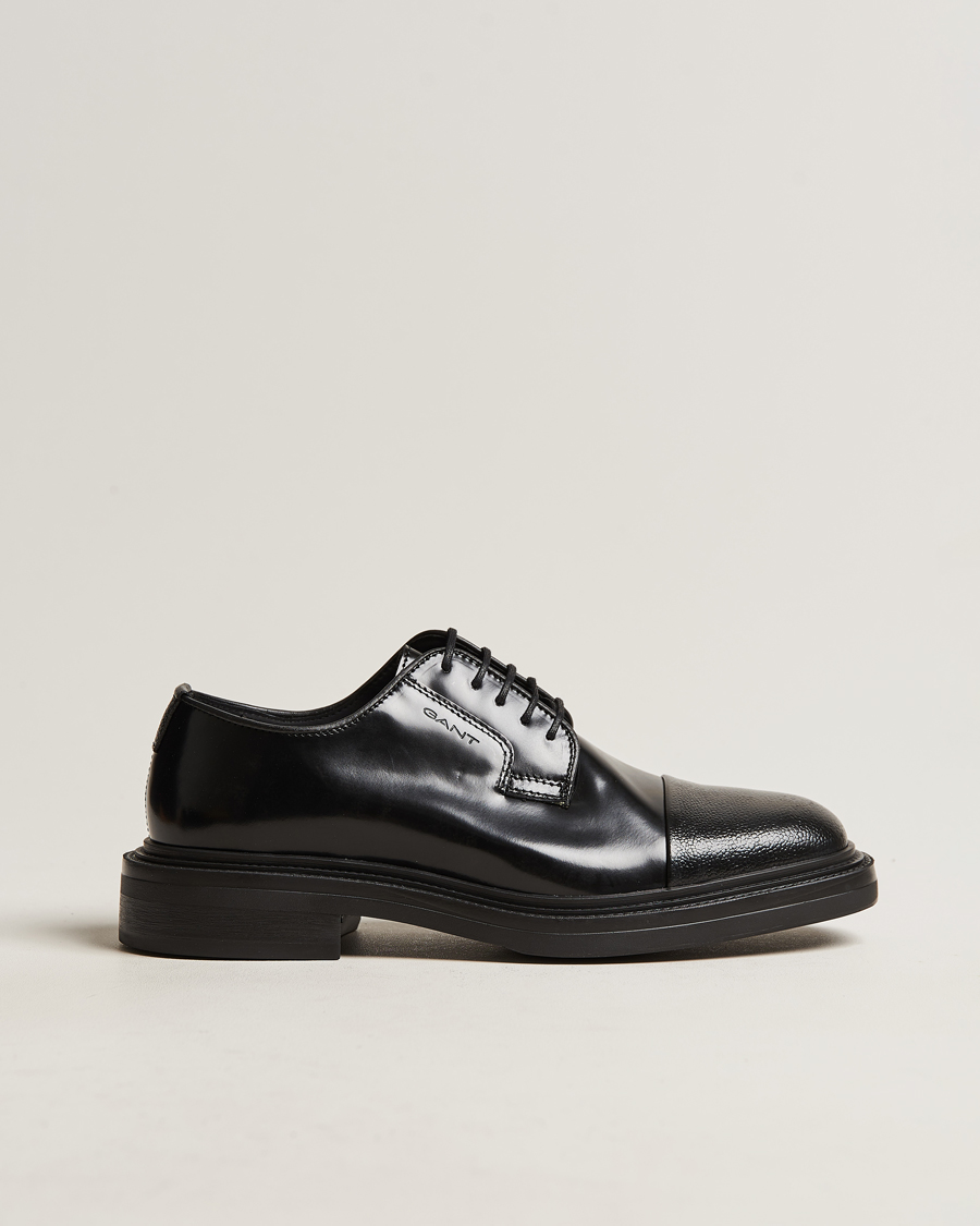 Herr | GANT Fairwyn Leather Low Lace Derby Black | GANT | Fairwyn Leather Low Lace Derby Black