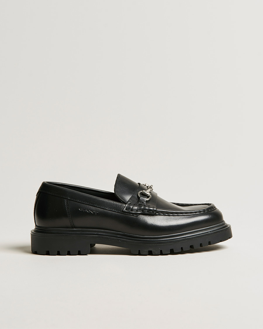 Herr | GANT Jackmote Leather Horsebit Loafer Black | GANT | Jackmote Leather Horsebit Loafer Black