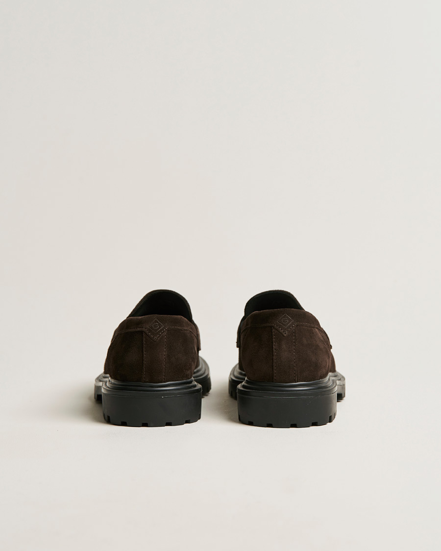 Herr | GANT Jackmote Suede Loafter Dark Brown | GANT | Jackmote Suede Loafter Dark Brown