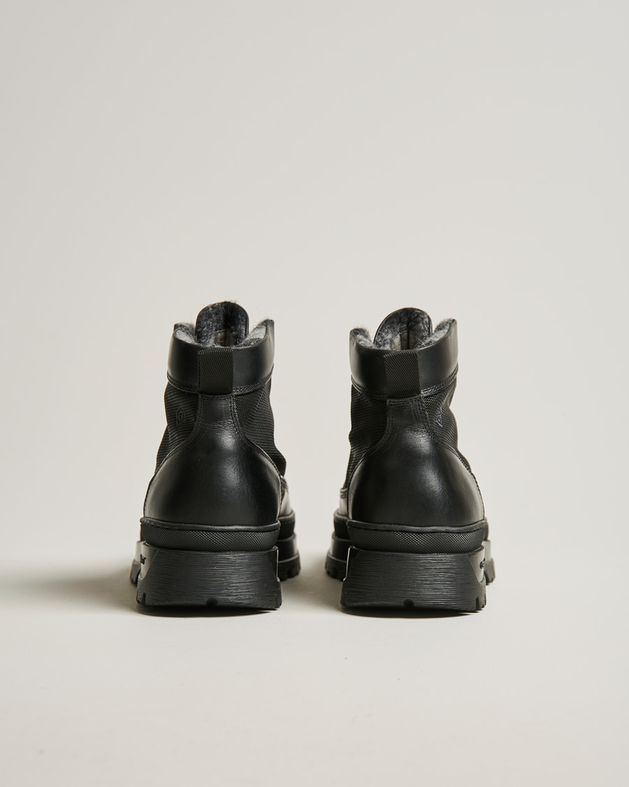 Herr | GANT St Grip Mid Lace Boot Black | GANT | St Grip Mid Lace Boot Black