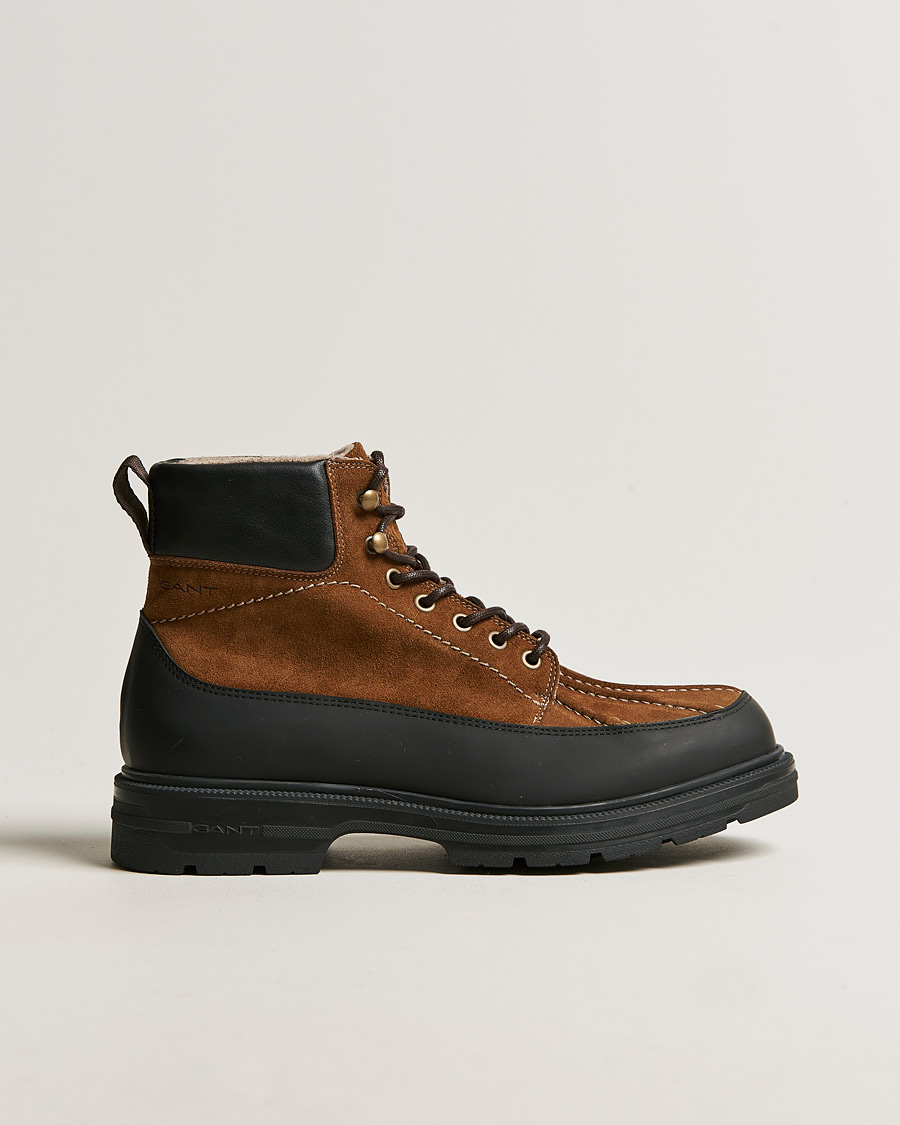 Herr | GANT Gretty Waterproof Mid Lace Boot Tobacco Brown | GANT | Gretty Waterproof Mid Lace Boot Tobacco Brown
