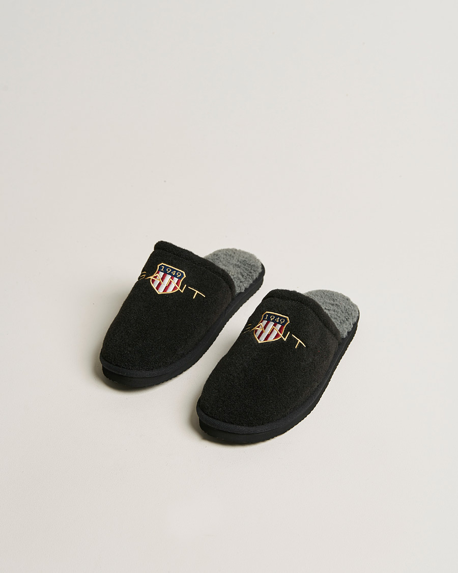 Herr | GANT Tamaware Terry Slippers Black | GANT | Tamaware Terry Slippers Black