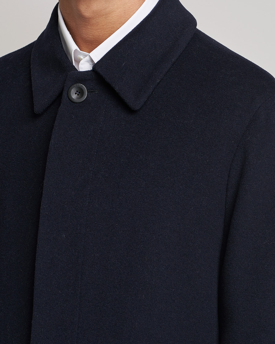 Herr | Jackor | Giorgio Armani | Cashmere Blend Coat Navy
