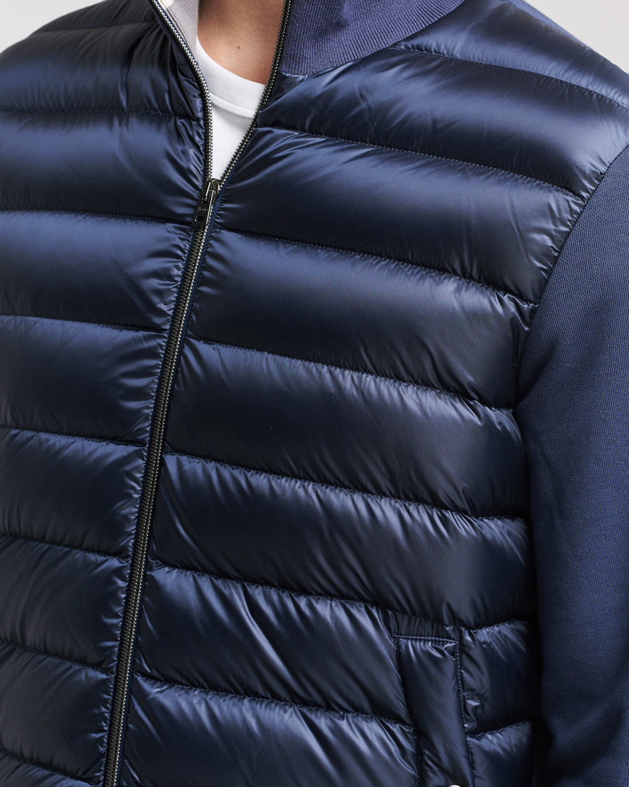 Herr | Jackor | Herno | Jersey Hybrid Jacket Navy