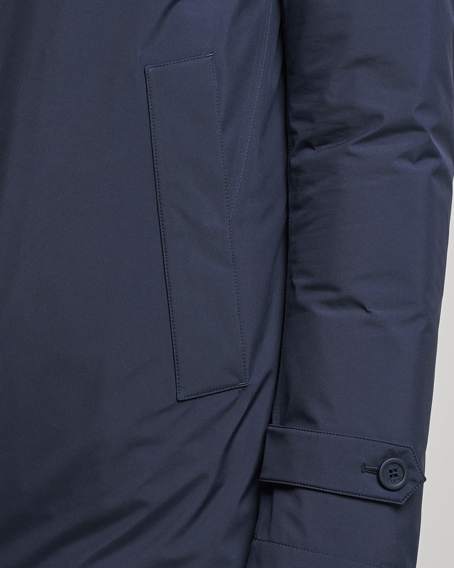 Herr | Jackor | Herno | Laminar Goretex Nylon Coat Navy