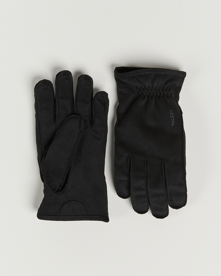 Herr | Hestra Viljar Vegan Nubuck Glove Black | Hestra | Viljar Vegan Nubuck Glove Black