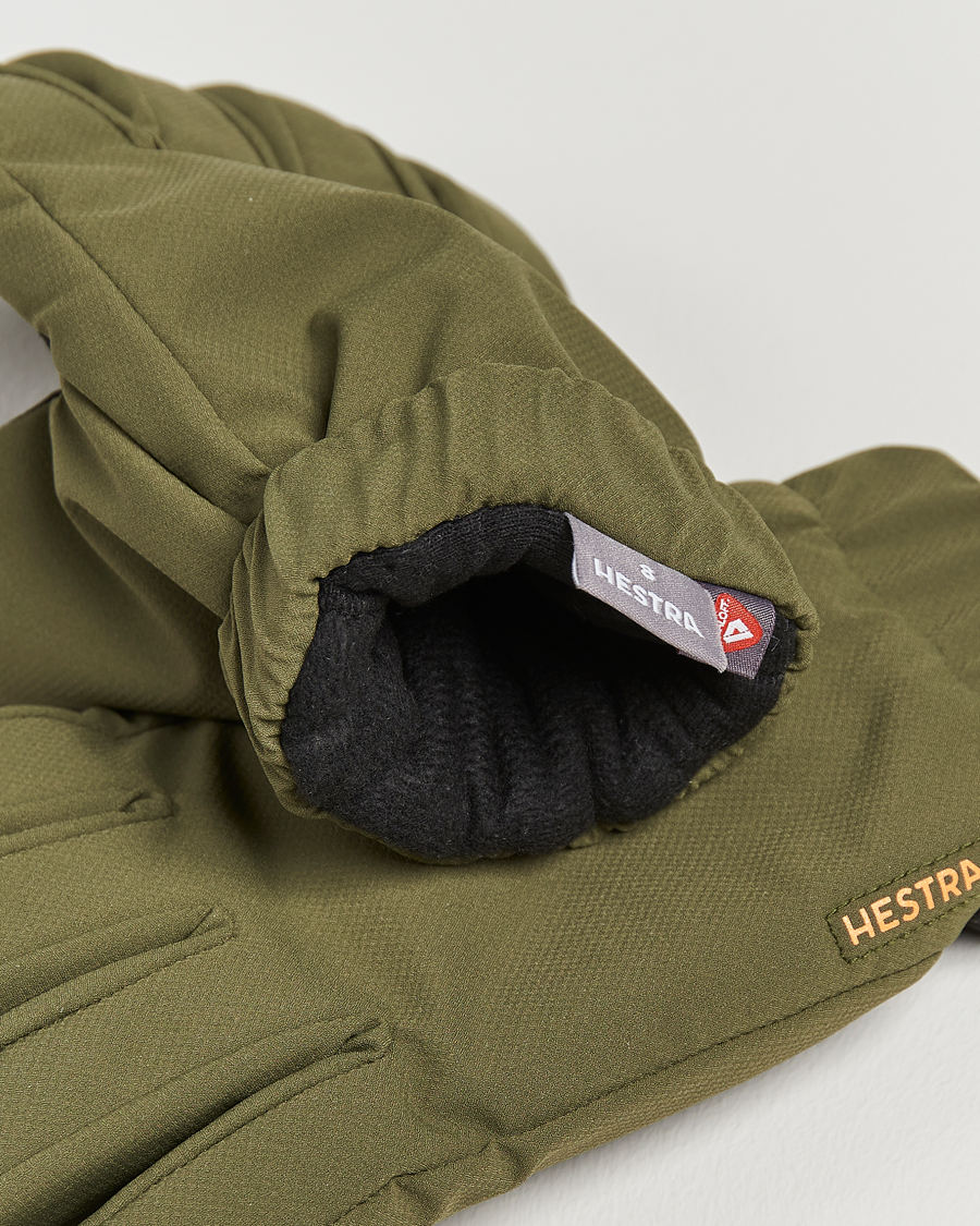 Herr | Hestra Axis Primaloft Waterproof Glove Olive | Hestra | Axis Primaloft Waterproof Glove Olive