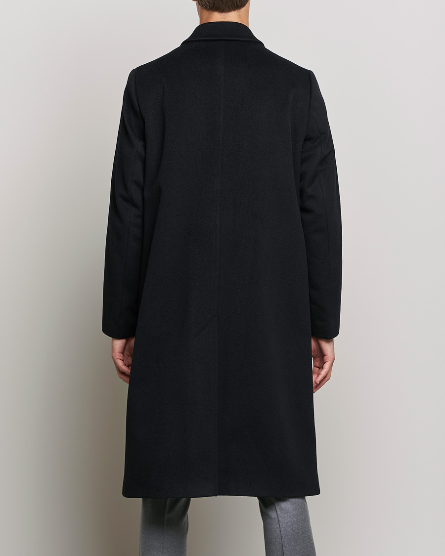 Herr | Jackor | J.Lindeberg | Burke Wool/Cashmere Coat Black