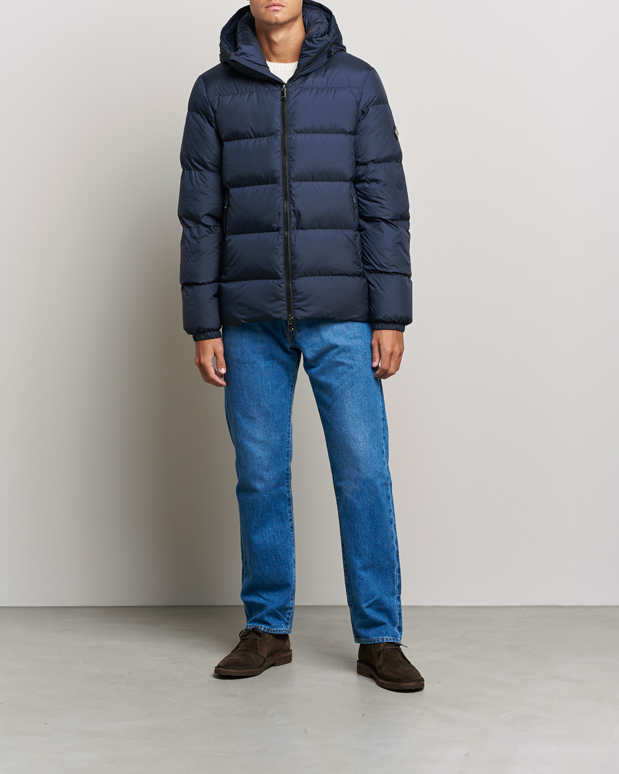 Herr | Jackor | J.Lindeberg | Barrel Down Jacket Navy