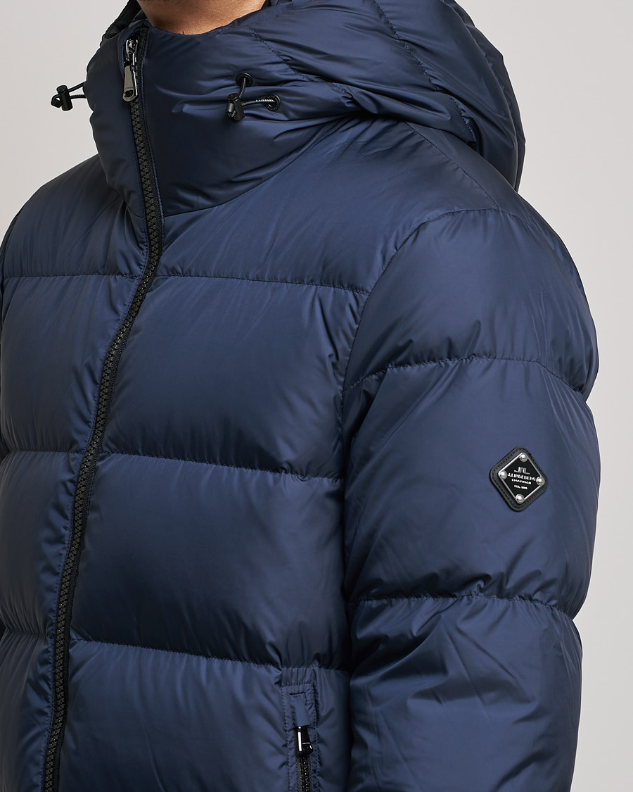 Herr | Jackor | J.Lindeberg | Barrel Down Jacket Navy