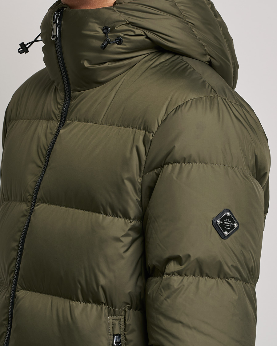 Herr | Jackor | J.Lindeberg | Barrel Down Jacket Forest Green