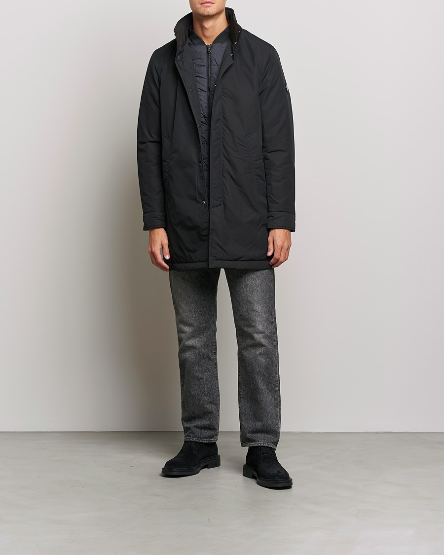 Herr | Jackor | J.Lindeberg | Hollis Tech Padded Coat Black