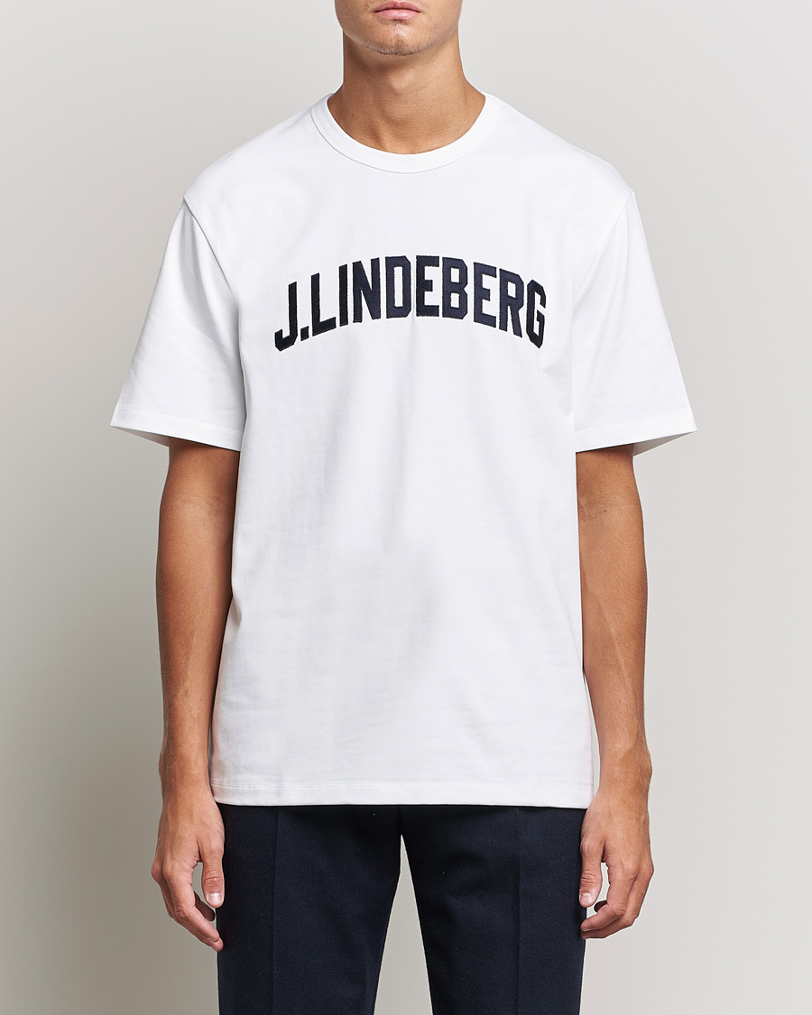 Herr |  | J.Lindeberg | Camilo Logo T-Shirt White